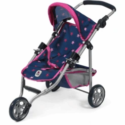 BAYER CHIC 2000 Jogging-Buggy LOLA Stars Marine