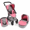 BAYER CHIC 2000 Kombipuppenwagen Fides 3 In 1 Melange Pink -Puppenwelt Verkauf bayer chic 2000 kombipuppenwagen fides 3 in 1 melange pink a321005