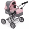 BAYER CHIC 2000 Mini-Kuschelwagen SMARTY Melange Grau-rosa 1 BAYER CHIC 2000 Mini-Kuschelwagen SMARTY Melange Grau-rosa -Puppenwelt Verkauf bayer chic 2000 mini kuschelwagen smarty melange grau rosa a271214