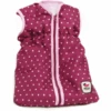 BAYER CHIC 2000 Puppen-Schlafsack Dots Brombeere -Puppenwelt Verkauf bayer chic 2000 puppen schlafsack dots brombeere a360143