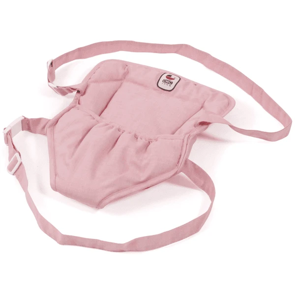 BAYER CHIC 2000 Puppen-Tragegurt Melange Grau-rosa 3 BAYER CHIC 2000 Puppen-Tragegurt Melange Grau-rosa