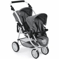 BAYER CHIC 2000 Tandem-Buggy VARIO, Jeans Grey