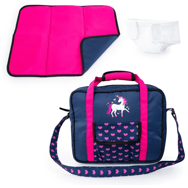 Bayer Design Pflegetasche Blau, Mit Einhorn 3 Bayer Design Pflegetasche Blau, Mit Einhorn