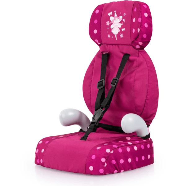 Bayer Design Puppen-Autositz Deluxe Bordeaux, Mit Fee 3 Bayer Design Puppen-Autositz Deluxe Bordeaux, Mit Fee