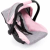 Bayer Design Puppen-Autositz Mit Dach Grau/rosa, Mit Schmetterling -Puppenwelt Verkauf bayer design puppen autositz mit dach grau rosa mit schmetterling a313533