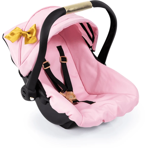 Bayer Design Puppen-Autositz Mit Dach, Rosa/gold 3 Bayer Design Puppen-Autositz Mit Dach, Rosa/gold