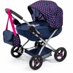 Bayer Design Puppenwagen Cosy Blau Einhorn