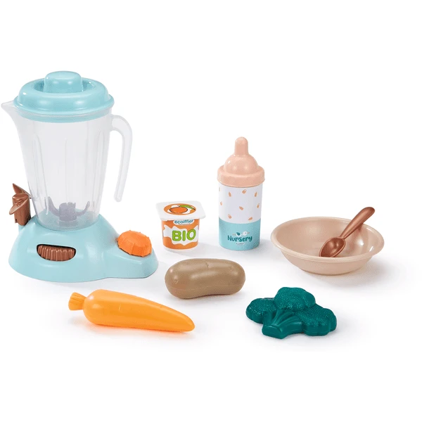 Ecoiffier Puppen-Mahlzeit Im Retro-Koffer 3 Ecoiffier Puppen-Mahlzeit Im Retro-Koffer