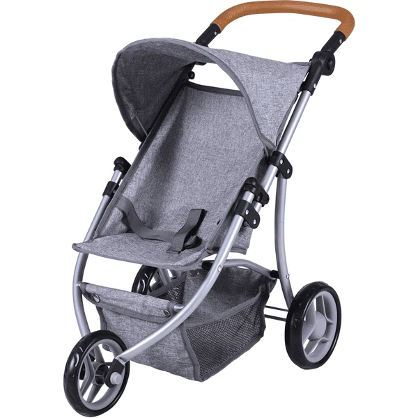 Knorr Toys® Puppenbuggy Jogger Lio - Stone Brown 3 Knorr Toys® Puppenbuggy Jogger Lio - Stone Brown