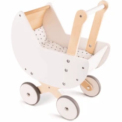 New Classic Toys® New Classic Toys Puppenwagen Weiß Inkl. Bettgarnitur