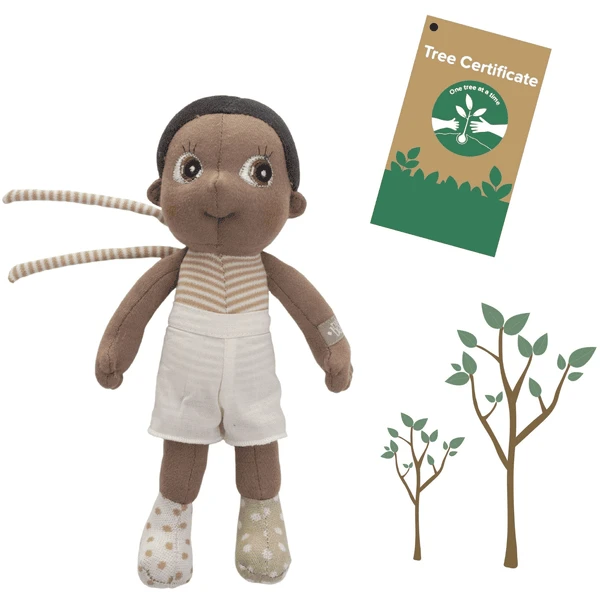 Rubensbarn® Puppe Basil - Mini Ecobuds 3 Rubensbarn® Puppe Basil - Mini Ecobuds