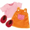 Sigikid® Kleiderset Quendy, Rosa-orange 2 Sigikid® Kleiderset Quendy, Rosa-orange -Puppenwelt Verkauf sigikid kleiderset quendy rosa orange a358991