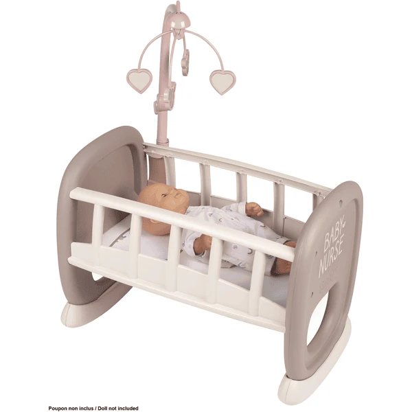 Smoby Baby Nurse Puppenwiege Mit Mobile 3 Smoby Baby Nurse Puppenwiege Mit Mobile