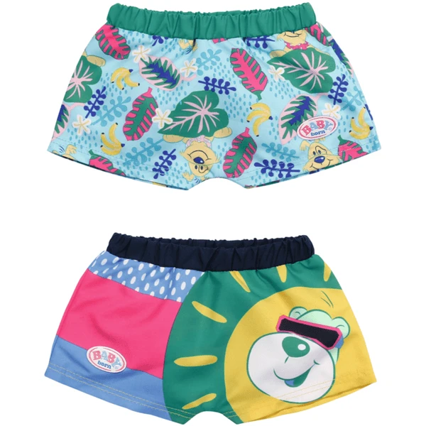 Zapf Creation BABY Born® Weekend Badeshorts 2 Sort. 43cm 3 Zapf Creation BABY Born® Weekend Badeshorts 2 Sort. 43cm