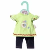 Zapf Creation Dolly Moda Shirt Mit Leggings, 36cm